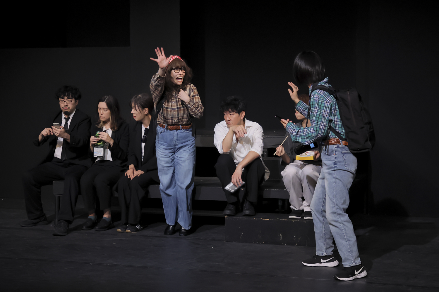 ケーキを海底のポストへ投函第6回公演『葉山より愛をこめて』ゲネ写真000