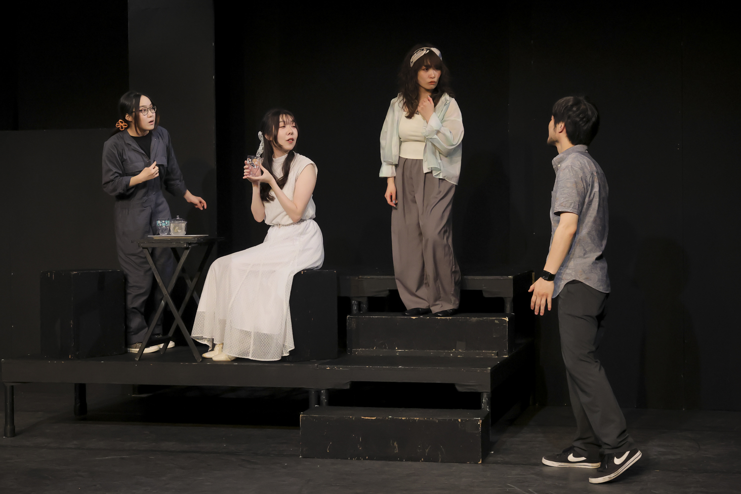 ケーキを海底のポストへ投函第6回公演『葉山より愛をこめて』ゲネ写真000