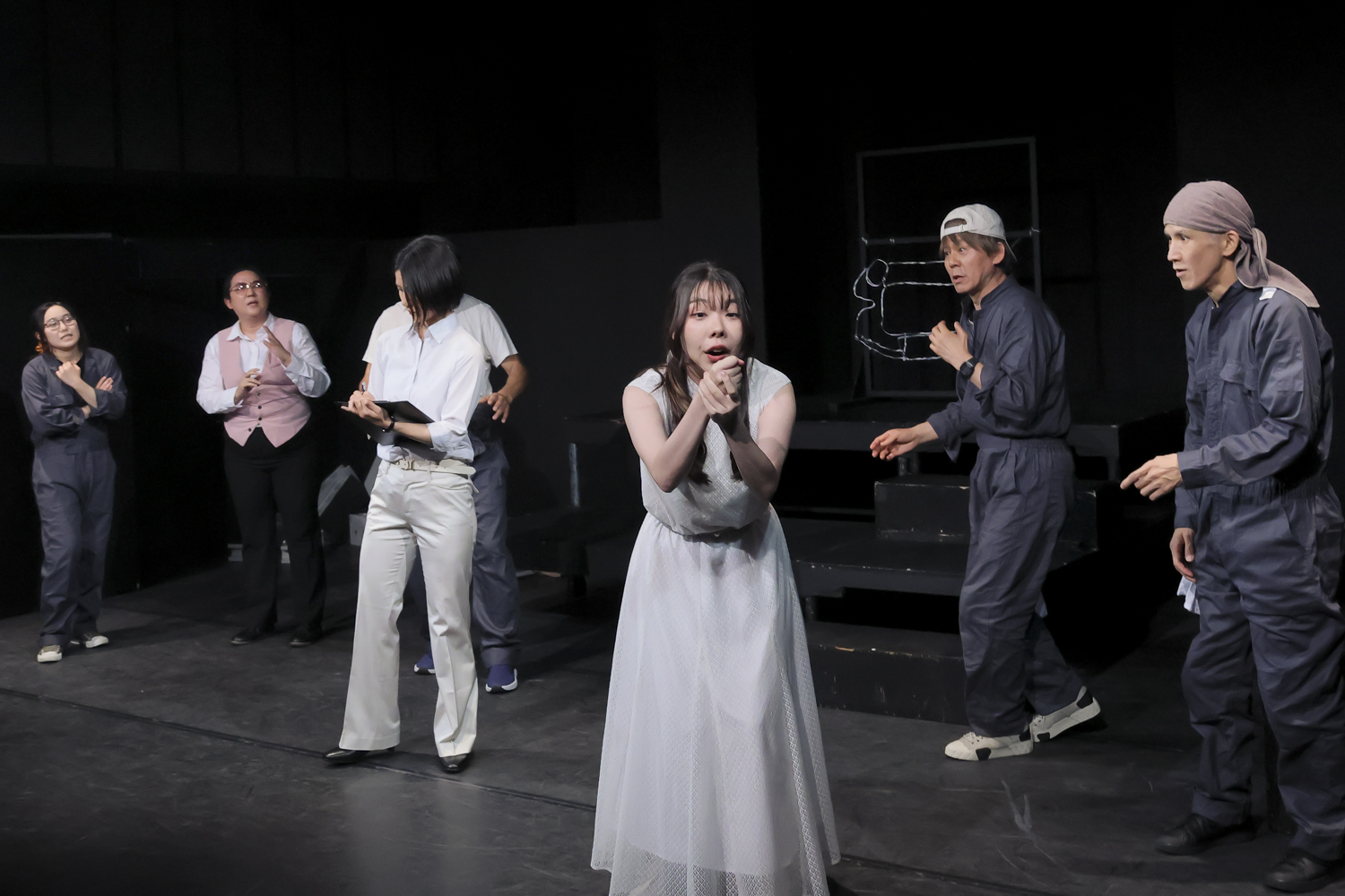 ケーキを海底のポストへ投函第6回公演『葉山より愛をこめて』ゲネ写真000