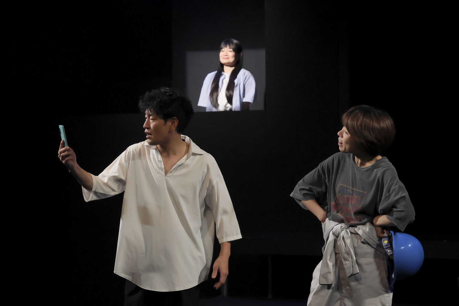 ケーキを海底のポストへ投函第6回公演『葉山より愛をこめて』ゲネ写真000
