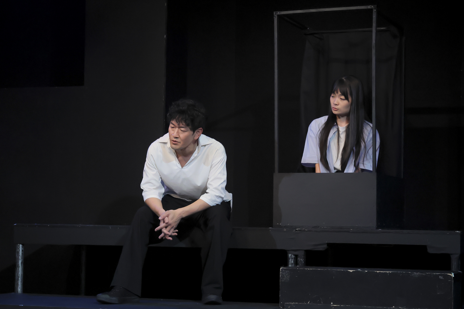 ケーキを海底のポストへ投函第6回公演『葉山より愛をこめて』ゲネ写真000