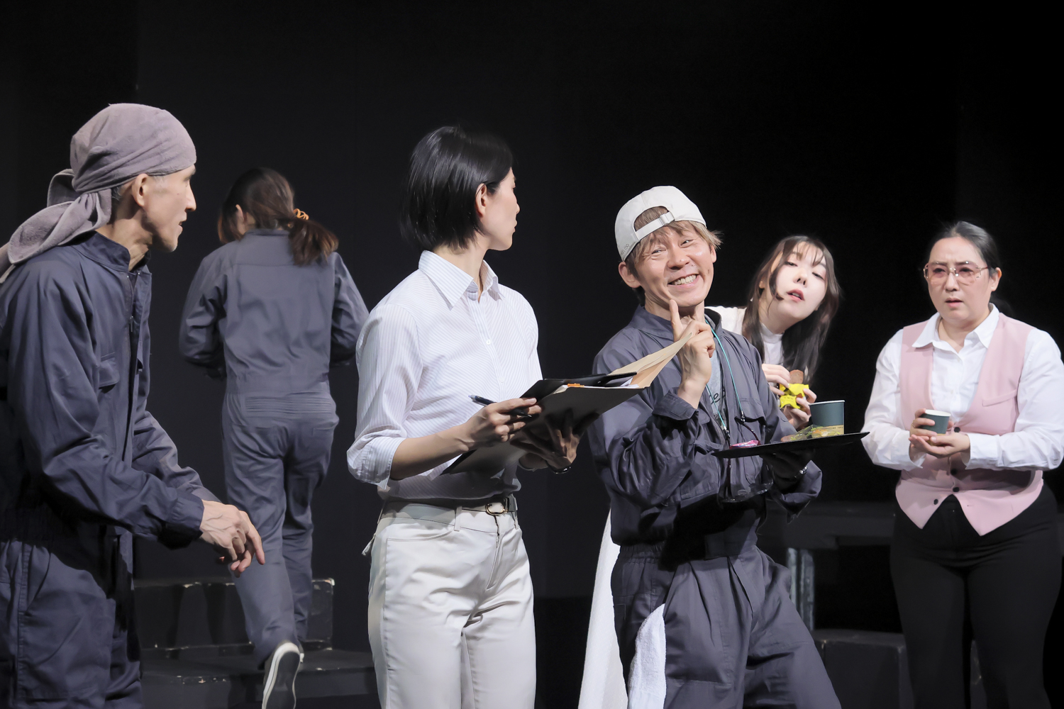 ケーキを海底のポストへ投函第6回公演『葉山より愛をこめて』ゲネ写真000