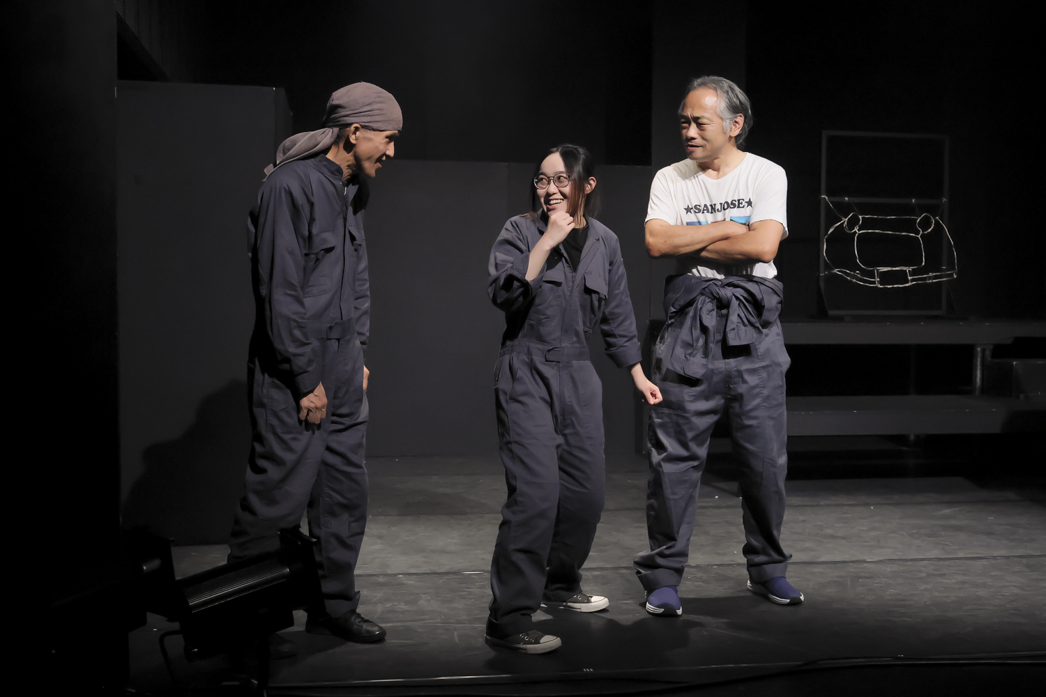 ケーキを海底のポストへ投函第6回公演『葉山より愛をこめて』ゲネ写真000