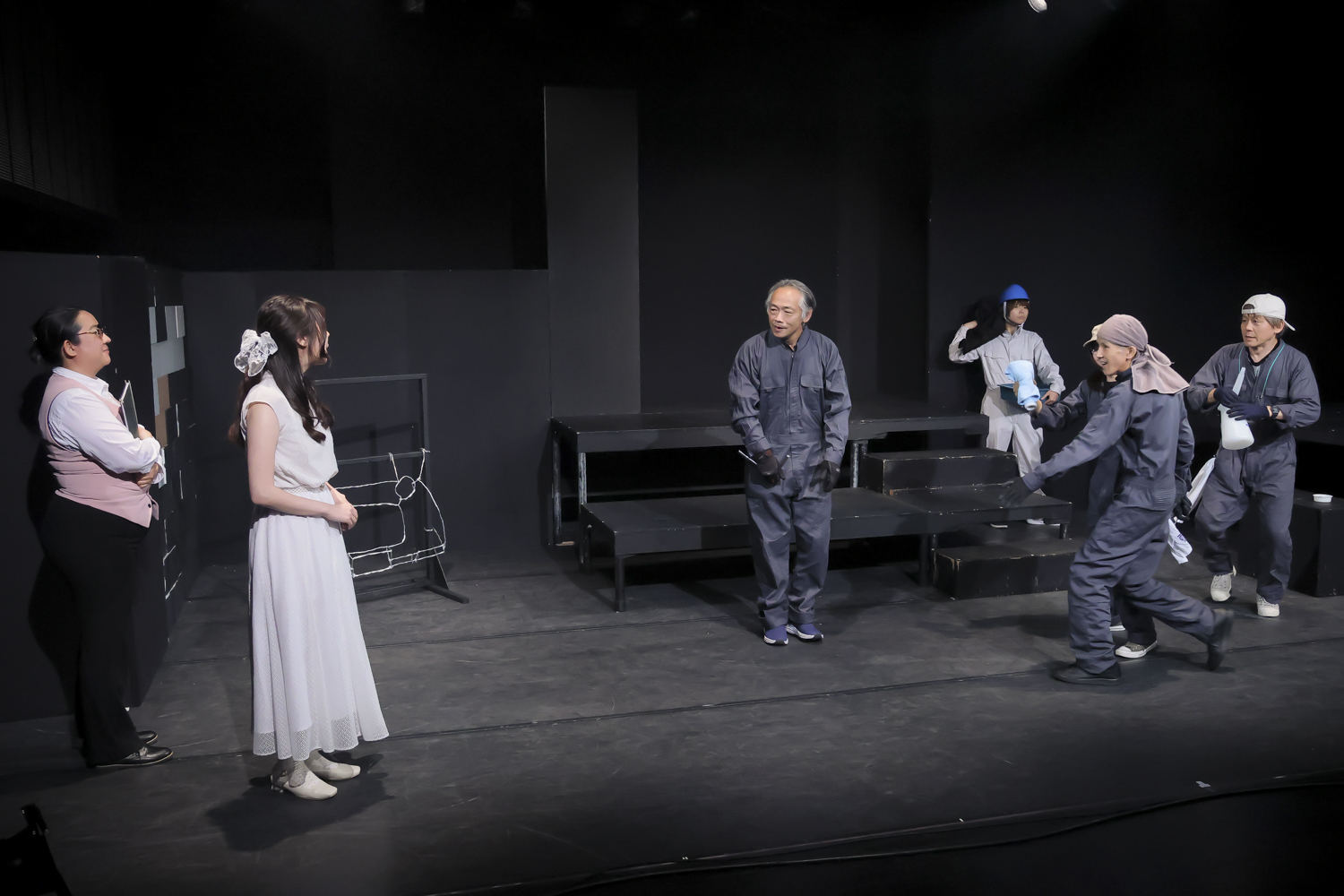 ケーキを海底のポストへ投函第6回公演『葉山より愛をこめて』ゲネ写真000