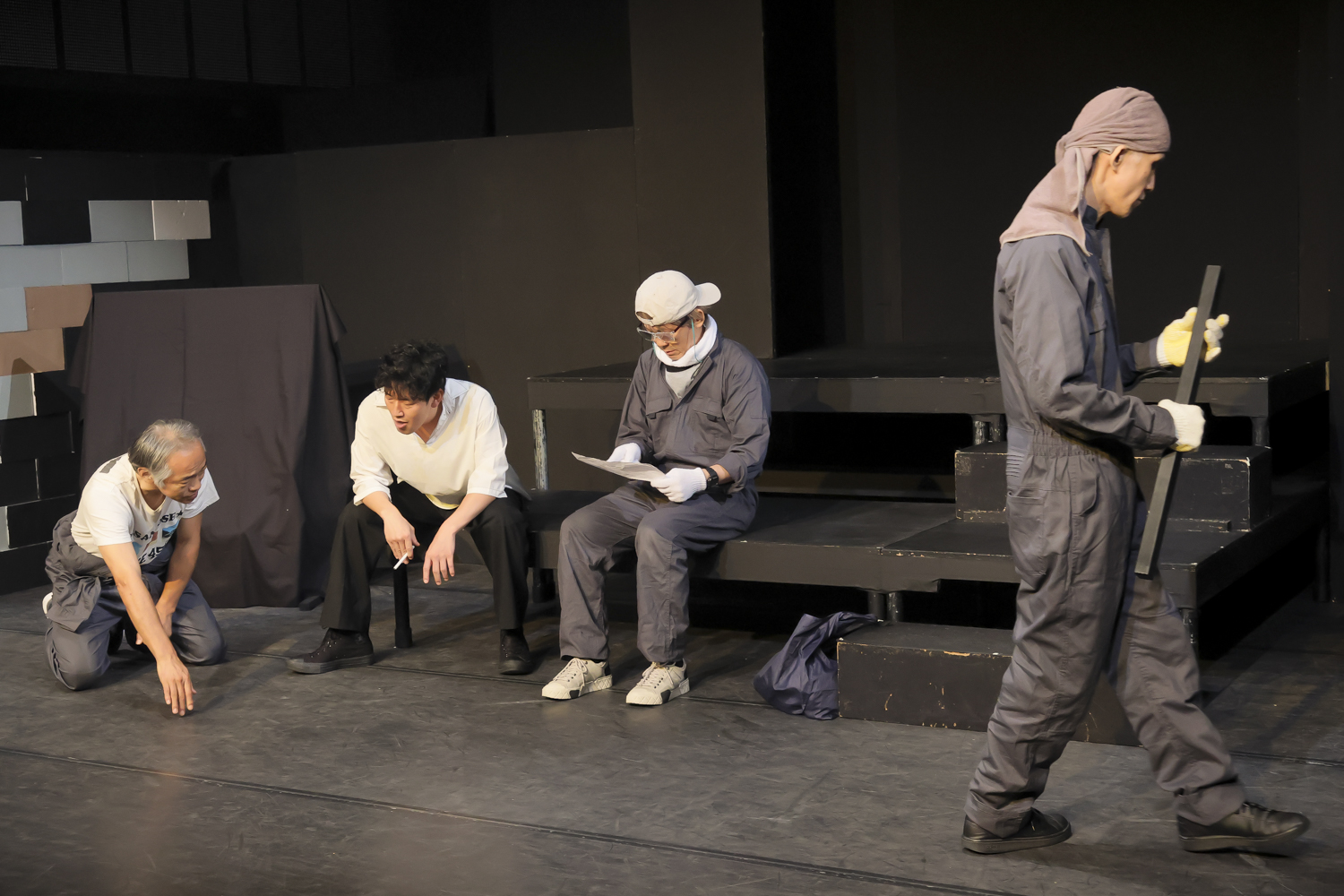 ケーキを海底のポストへ投函第6回公演『葉山より愛をこめて』ゲネ写真000