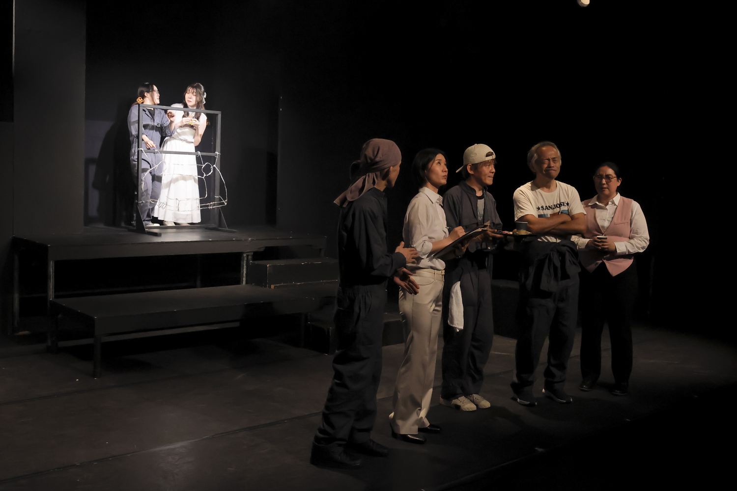 ケーキを海底のポストへ投函第6回公演『葉山より愛をこめて』ゲネ写真000