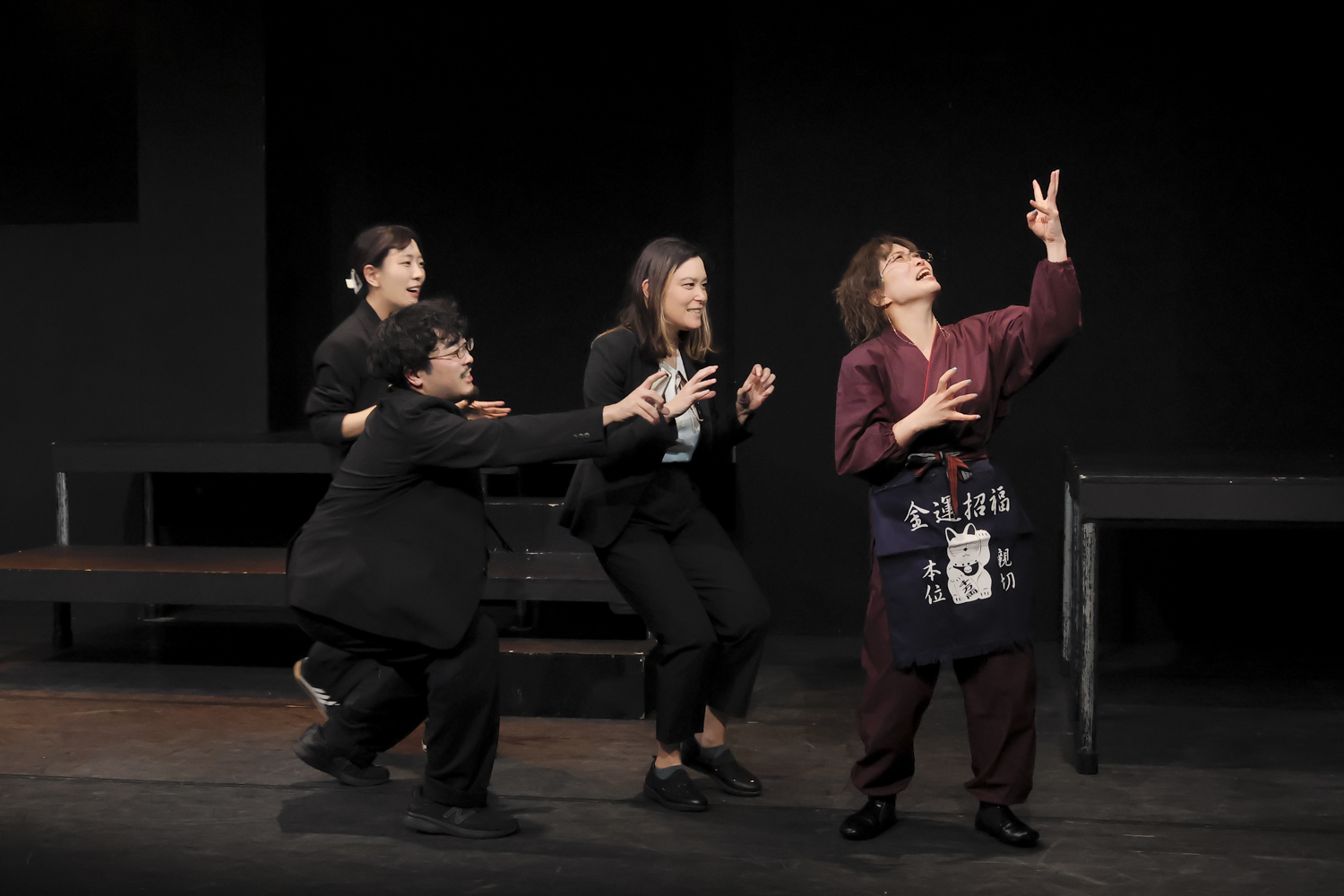 ケーキを海底のポストへ投函第6回公演『葉山より愛をこめて』ゲネ写真000